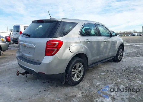 2017 Chevrolet Equinox Ls from USA, damaged, VIN 2GNALBEK8H1507981